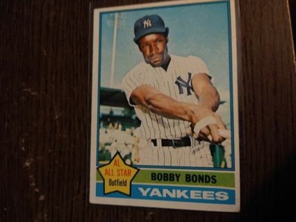 Bobby Bonds Yankees 1976 Topps All Star