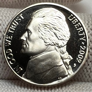 2002-S PROOF JEFFERSON NICKEL 