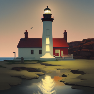 Listia Digital Collectible: Santa Cruz Lighthouse