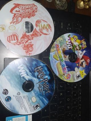 3 wii games