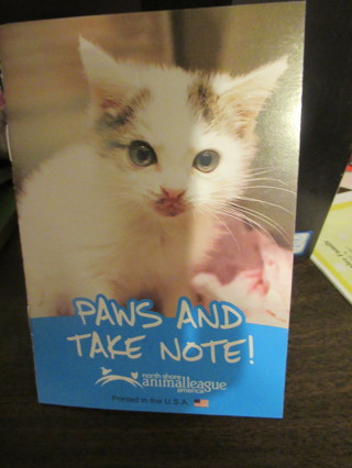 CUTEST EVER~~  Booklet of blank pages for notes, phone numbers, reminders and lots more stuff!