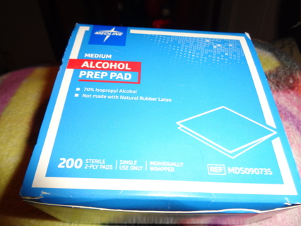 alcohol prep pads