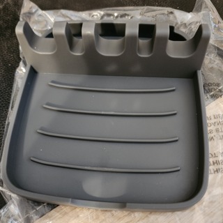 NEW - Pioneer Woman - Dark Gray Spoon Rest