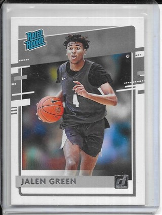 Jalen Green 2021-22 Chronicles Draft Donruss #29 Rated Rookie 