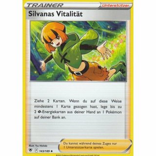  Tradingcard - Pokemon 2022 german Silvanas Vitalität 143/189 