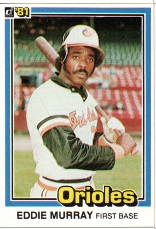 1981 Donruss Eddie Murray #112