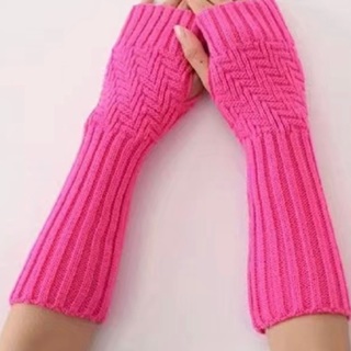 1 Pair Fingerless Arm WarmerWinter Gloves ,
