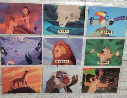 18 Lion King Cards