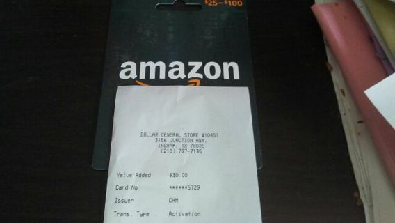 $30 AMAZON GIFT CARD. DIGITAL DELIVERY. WINNER GETS THE GIFT CODE.