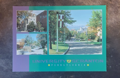 University Of Scranton Postcard 