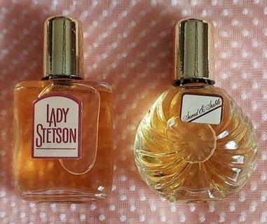 2 NEW Miniature Colognes by Coty ~ Sand & Sable / Lady Stetson