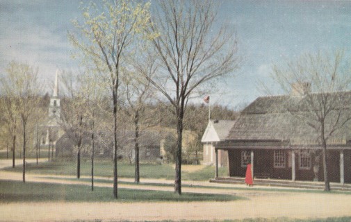 Vintage Unused Postcard: d: Old Sturbridge Village, MA