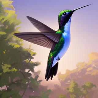 Listia Digital Collectible: Hummingbird