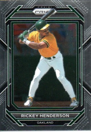 2023 Panini Prizm Rickey Henderson