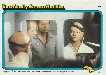 1979 Topps Star Trek: Motion Picture Trading Card #57 Exotically Beautiful Ilia