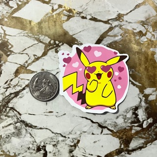 ⭐️ Pokemon Hearts Pikachu Sticker ⭐️