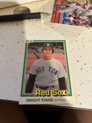 1981 donruss dwight evans