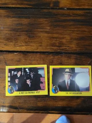 1990 Dick Tracy trading cards