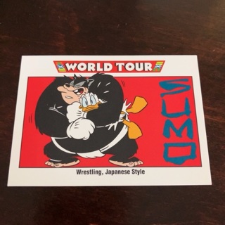 1991 Impel Disney - [Base] #174 World Tour - Wrestling, Japanese Style