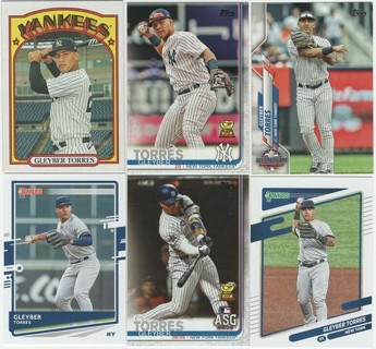 Awesome Set of 6 Gleyber Torres NY Yankees!