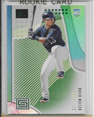 Keston Hiura 2019 Chronicles Status Green #1