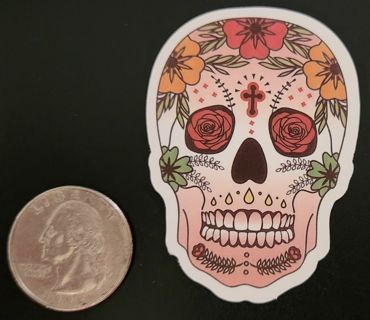 Sugar Skull Sticker