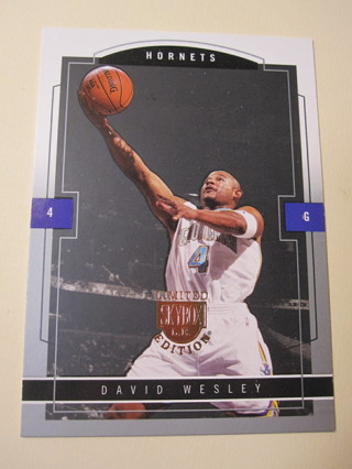 2004 Skybox Limited Edition Basketball card #18: David Wesley - RC