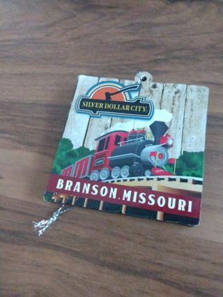 Silver Dollar City Christmas Train ornament Branson Missouri Amusement Park