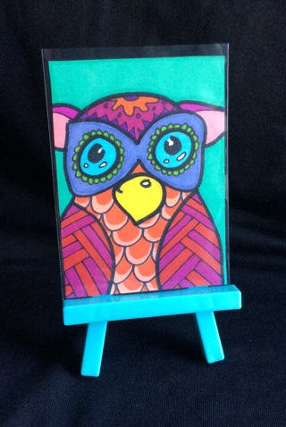 Harenia original drawing aceo