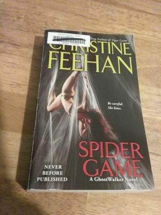 Spider Game by Christine Feehan (paperback)