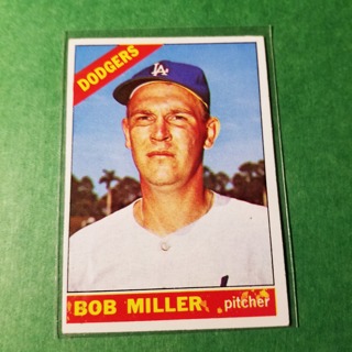 1966 - TOPPS BASEBALL CARD NO. 208 - BOB MILLER - DODGERS