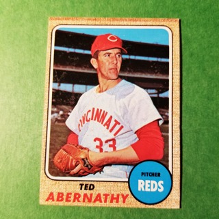 1968 - TOPPS BASEBALL CARD NO. 264 - TED ABERNATHY - REDS