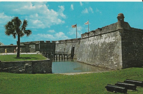 Vintage Unused Postcard: h: San Marcos, St Augustine, FL