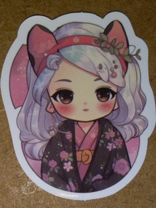 Adorable one nice vinyl sticker no refunds regular mail only Very nice quality!