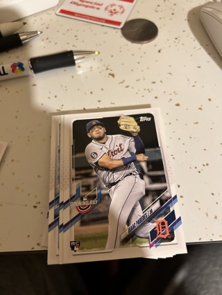 2021 topps opening day rc isaac paredes