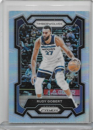 Rudy Gobert 2023-24 Prizm Prizms Silver #59