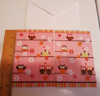 2 Owl-Themed Cards from Current (w/Envelopes)