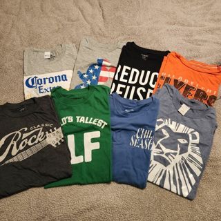 BRAND NEW Men's Tee Shirt T-Shirt Lot