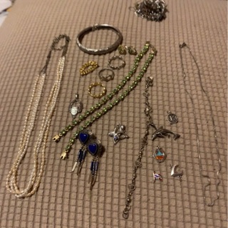 Sterling Silver Jewelry and scrap lot