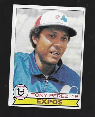 1979 TOPPS TONY REREZ #495 (HOF)