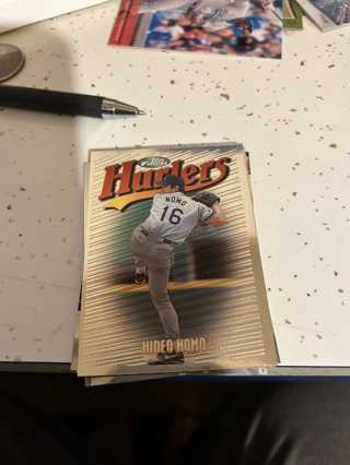 1997 topps finest hideo nomo