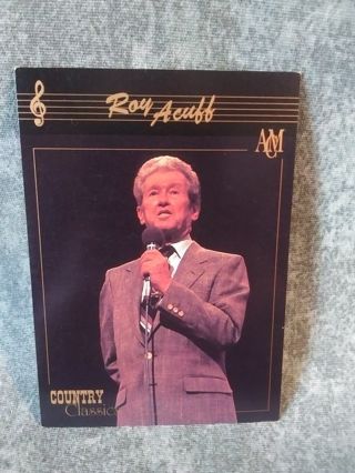 Country Classics Music Trading Card Roy Acuff #39