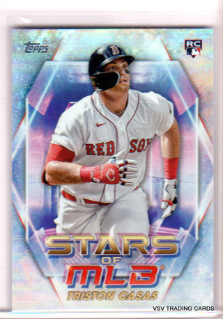 Triston Casas, 2023 Topps Stars of The MLB ROOKIE Card #SMLB-39, Boston Red Sox, (LBB)