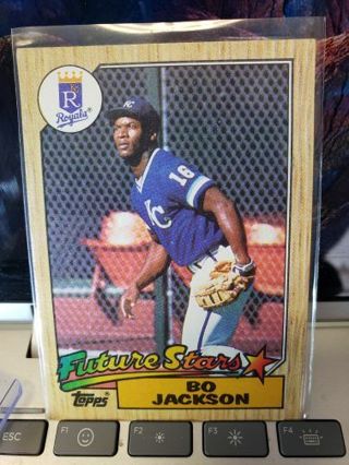 1987 Topps Bo Jackson Future stars 