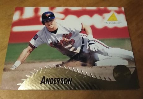 1995 Pinnacle #188 Brady Anderson: Orioles