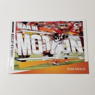 2023 Rookies & Stars Man in Motion #MM-12 Isiah Pacheco Chiefs L002