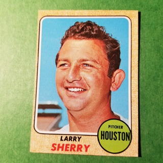 1968 - TOPPS BASEBALL CARD NO. 468 - LARRY SHERRY - HOUSTON