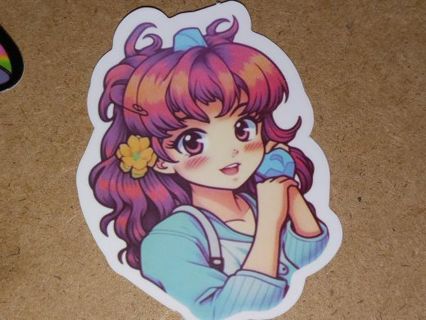 Girl one vinyl sticker no refunds regular mail only Very nice quality!