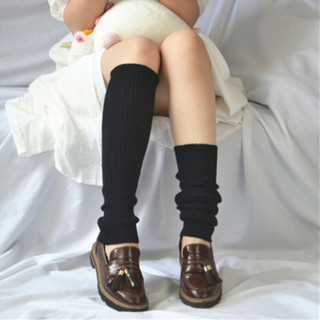 Sweet Girl Leg Warmers Wool Ball Knitted Foot Cover Women Autumn Winter Leg Warmer Socks Heap