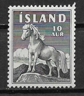 1958 Iceland Sc311 Icelandic Pony MNH